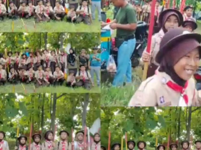 KEGIATAN PRAMUKA SURVIVAL SDN 5 KEDUNGLO TAHUN 2026